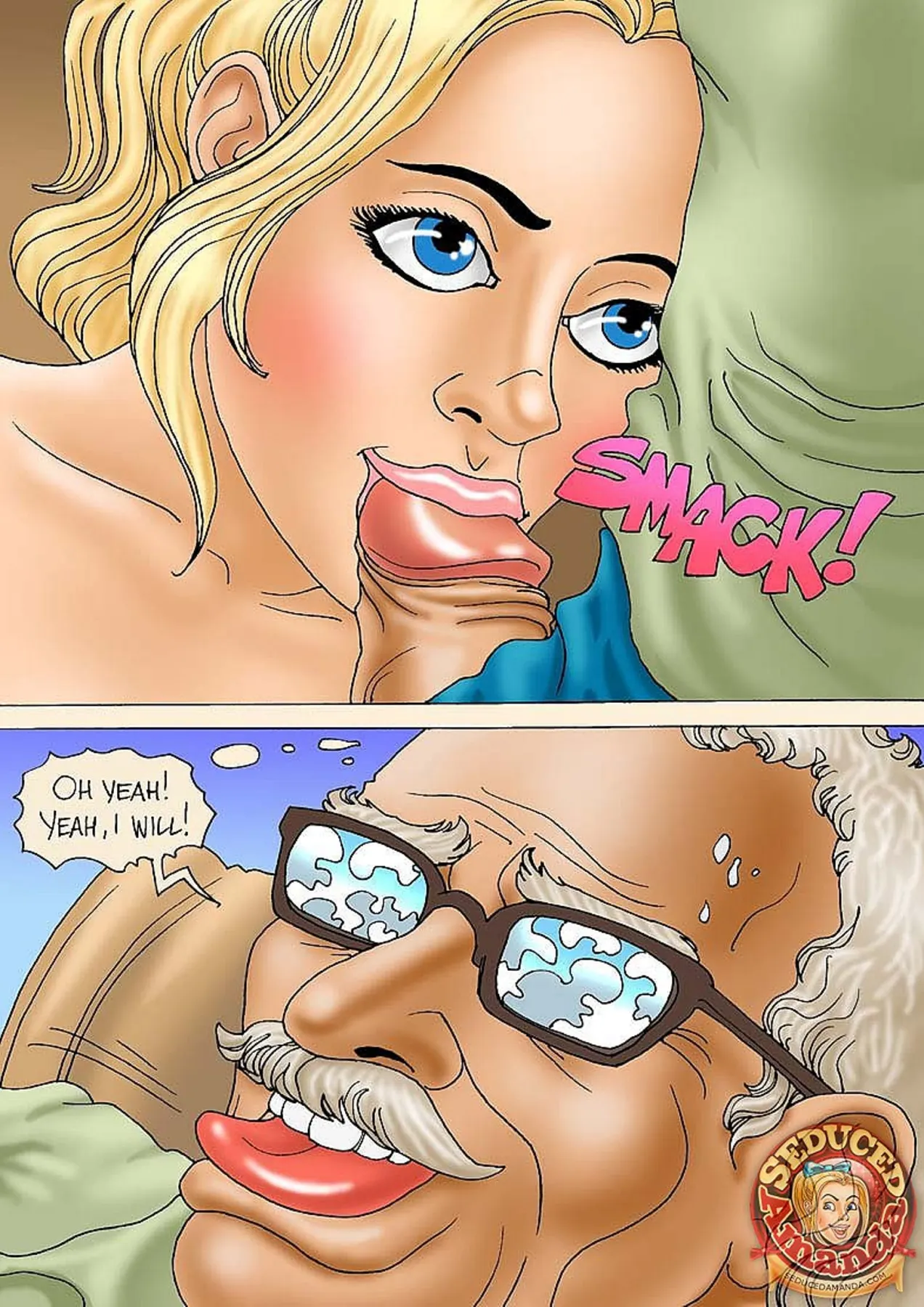 Seduced Amanda  (Chapter 17 - Grandpa And His New Ride) — page 12