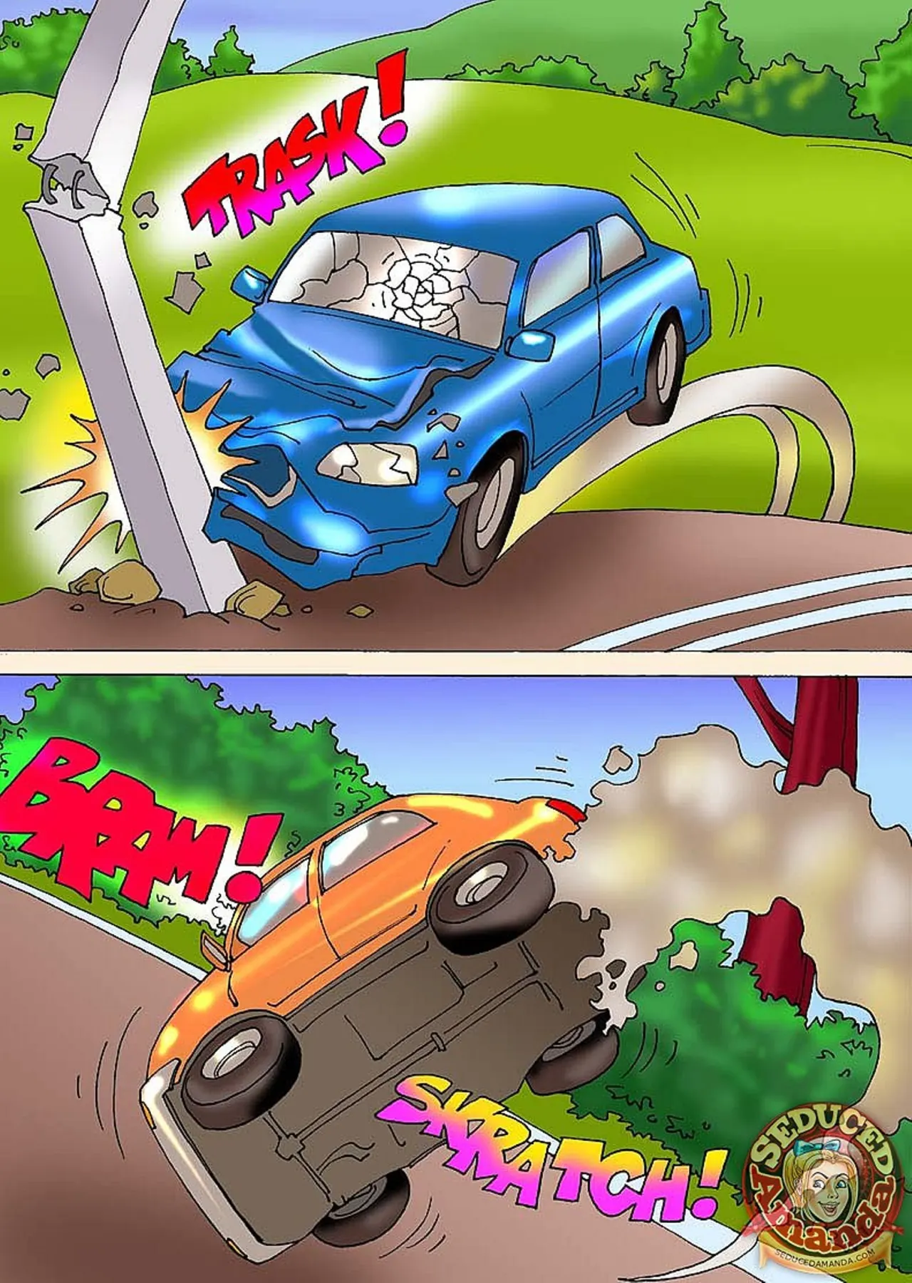 Seduced Amanda  (Chapter 17 - Grandpa And His New Ride) — page 7