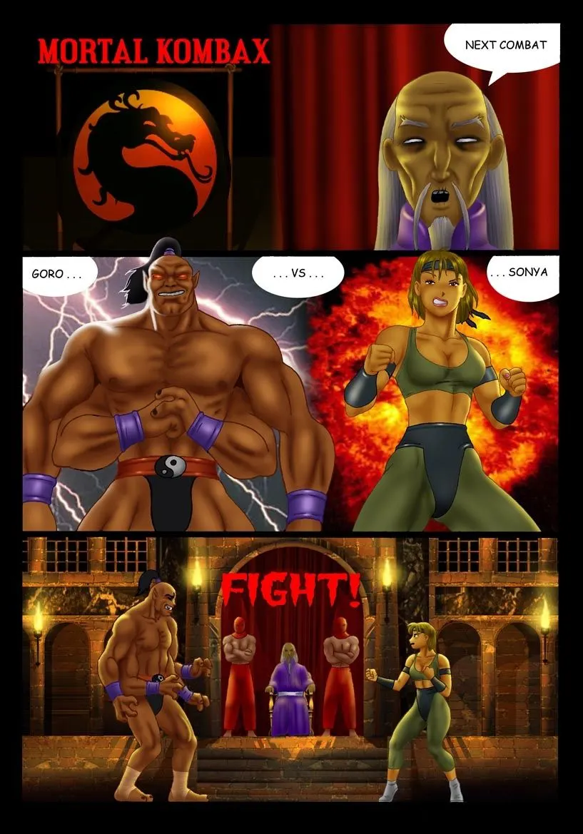 Mortal Kombax Mortal Kombat  (Chapter 01) — page 1