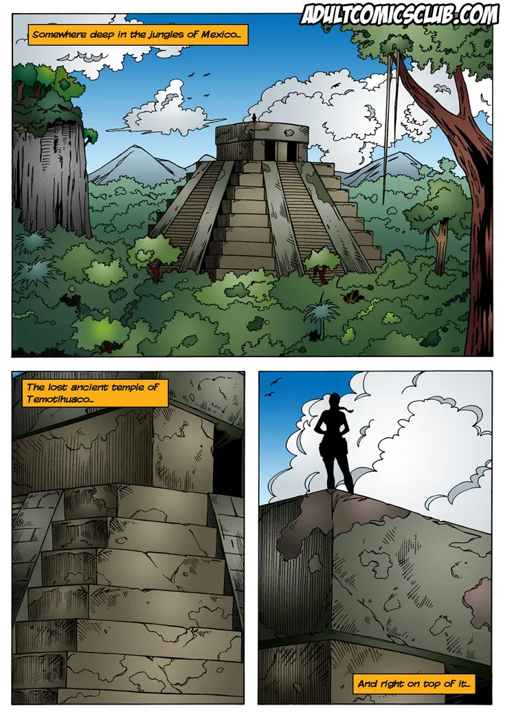 Lara Croft Tomb Raider  (Chapter 01) — page 1