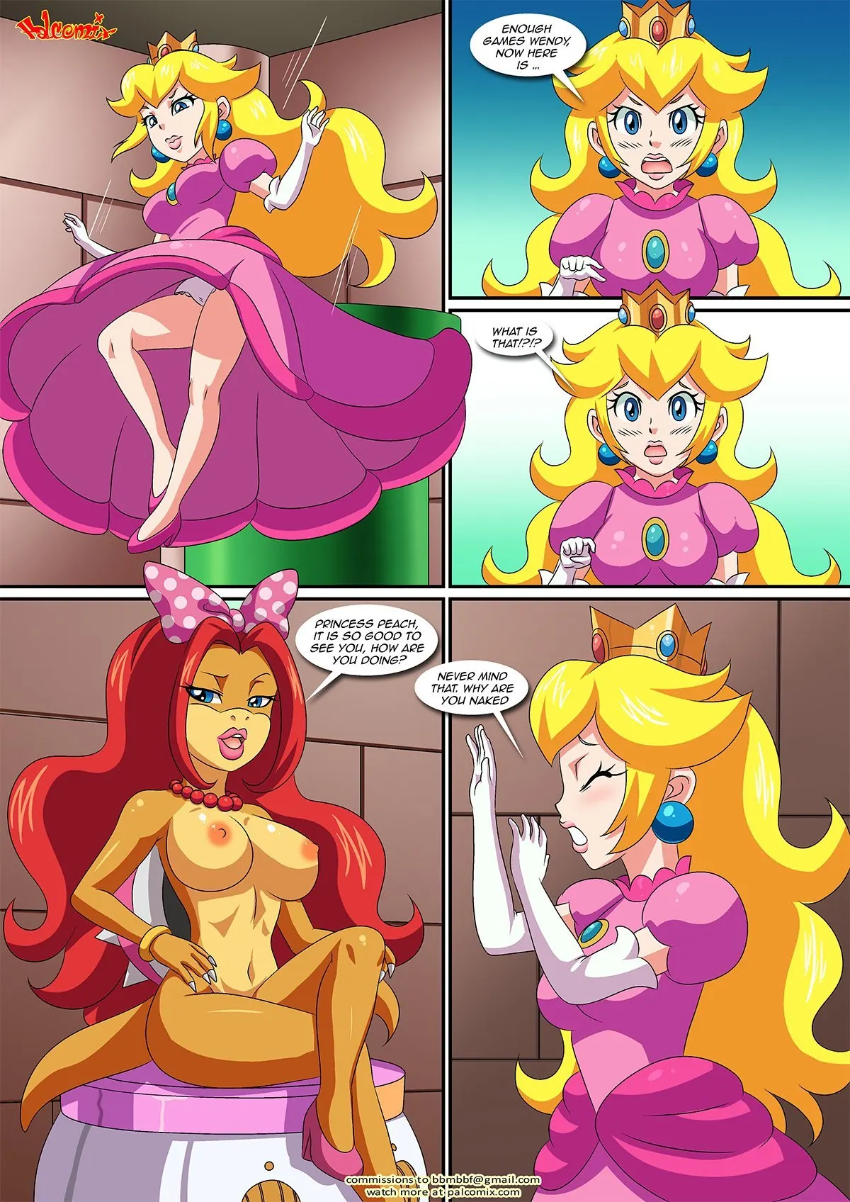 Peach X Wendy - Mario  (Chapter 01) — page 4