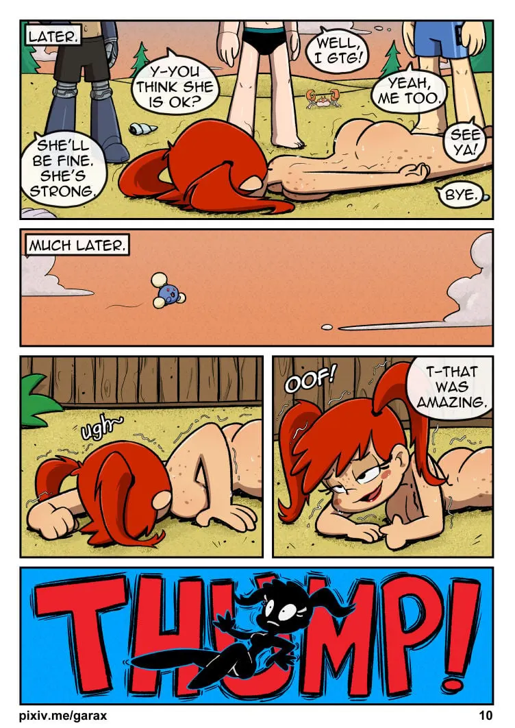 XJ-9 Beach - My Life As A Teenage Robot  (Chapter 02) — page 12