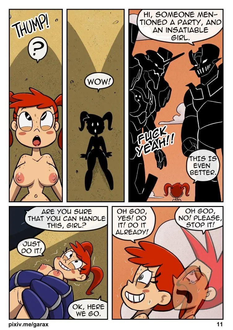 XJ-9 Beach - My Life As A Teenage Robot  (Chapter 02) — page 13