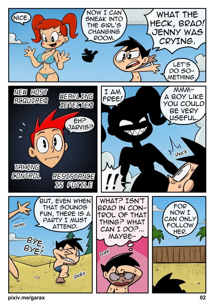 XJ-9 Beach - My Life As A Teenage Robot  (Chapter 02) — page 4