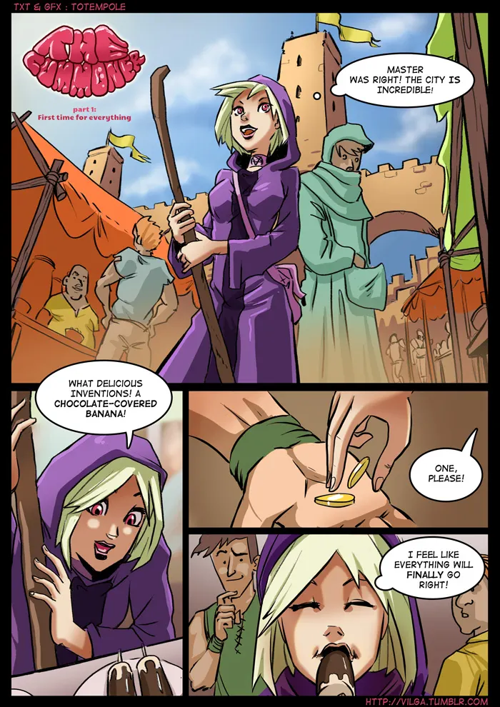 The Cummoner  (Chapter 01 - First Time For Everything) — page 2