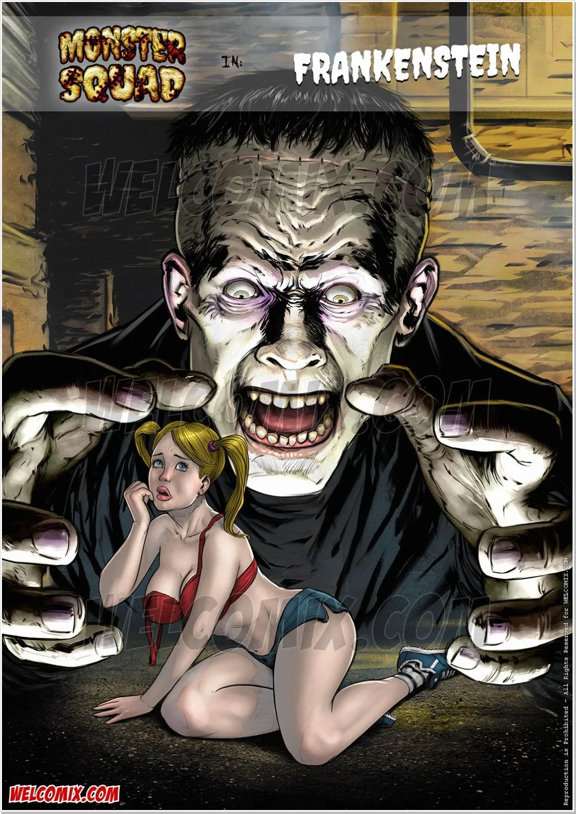Monster Squad  (Chapter 2 - Frankenstein) — page 1