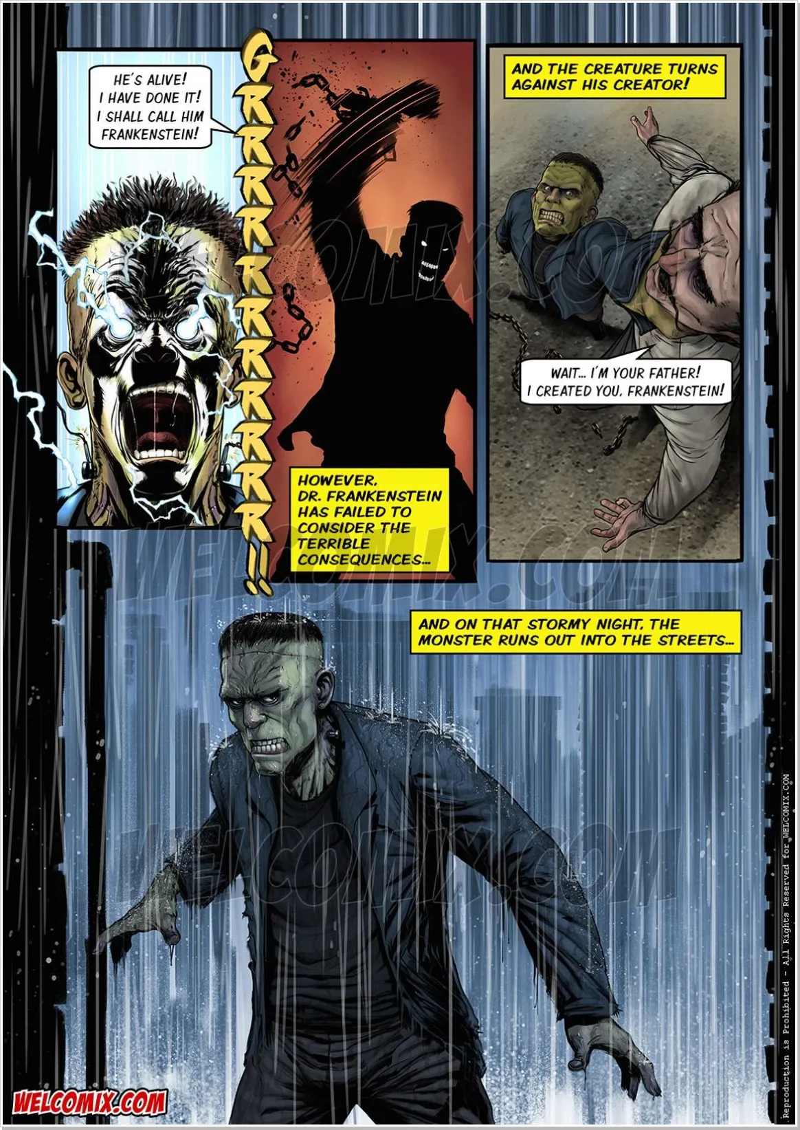 Monster Squad  (Chapter 2 - Frankenstein) — page 3