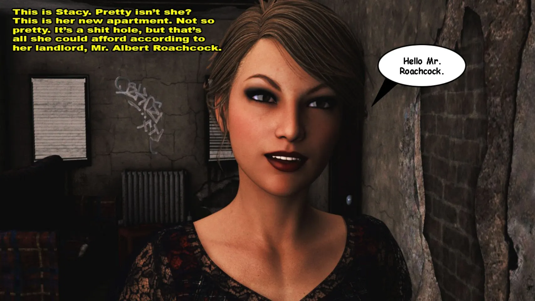 Stacy  (Chapter 1 - Got Roached) — page 2