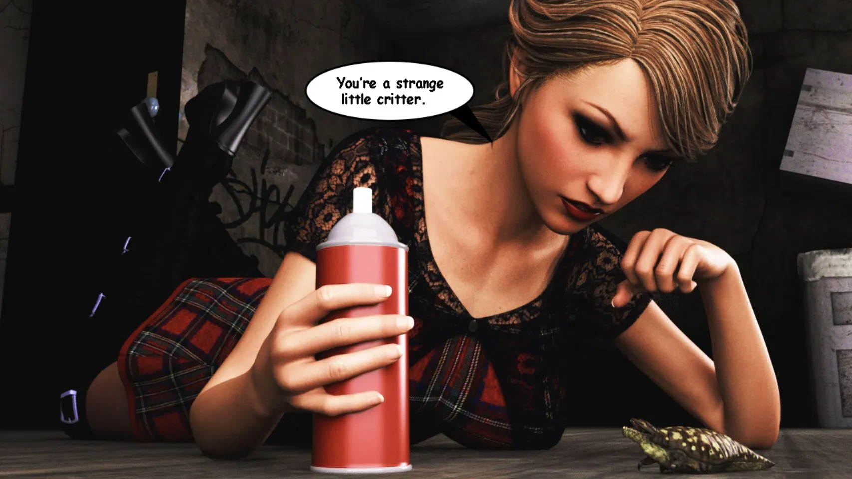 Stacy  (Chapter 1 - Got Roached) — page 14