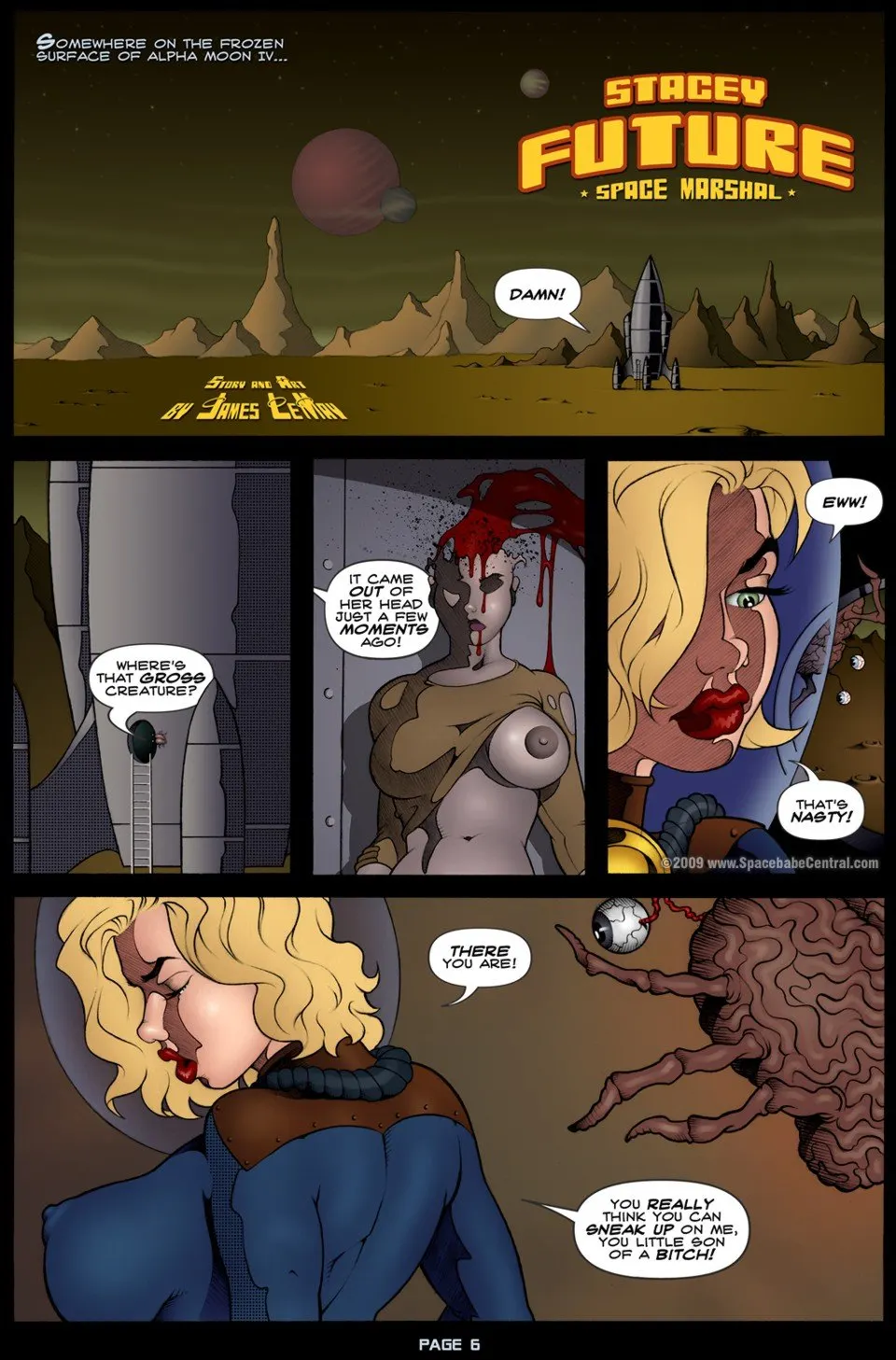 Stacey Future - Space Marshal  (Chapter 002) — page 1
