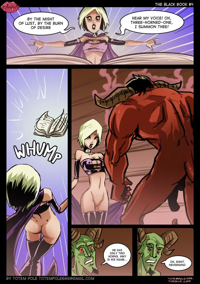 The Cummoner  (Chapter 01.5 - The Black Book) — page 5