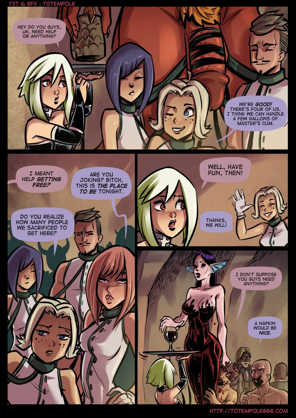The Cummoner  (Chapter 22 - Paradise Lust) — page 16